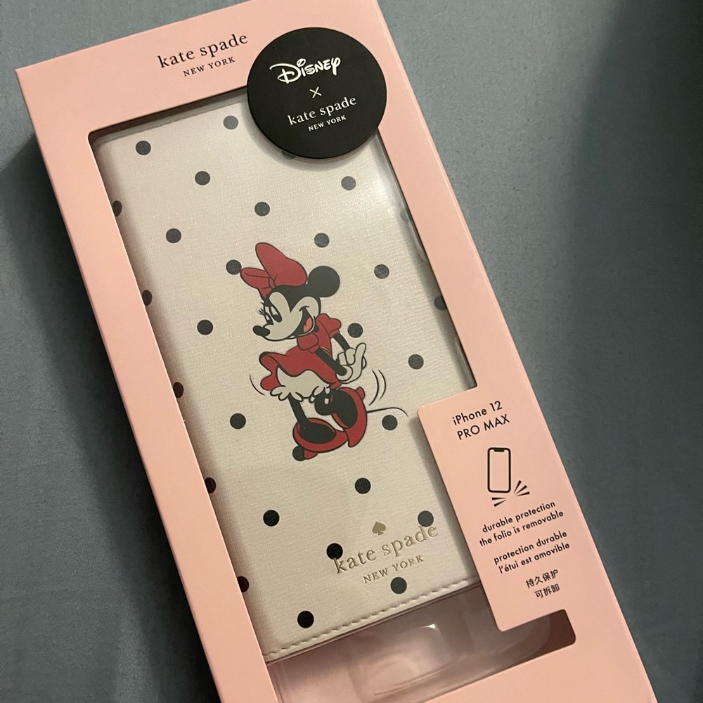 Kate Spade Disney iPhone 12 Pro max folio case